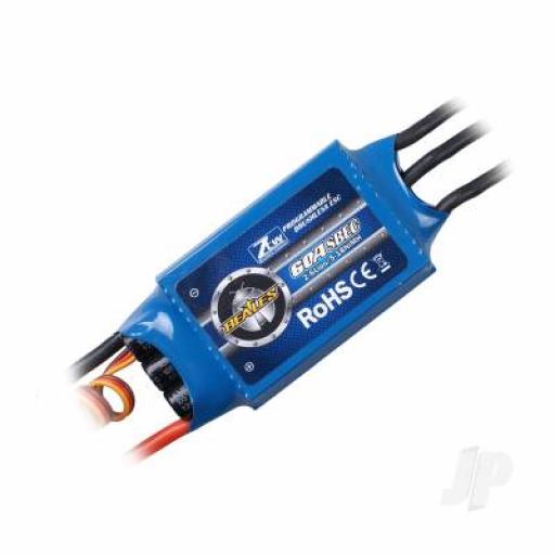 ZTW BEATLES 60 AMP BRUSHLESS ESC W/BEC