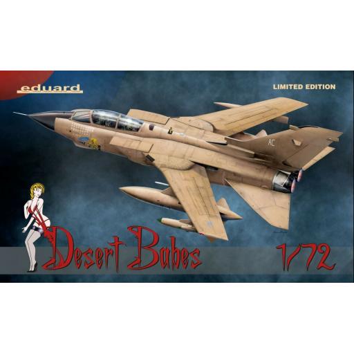 2137 DESERT BABES TORNADO GR.1 GRANBY DESERT STORM 1:72 EDUARD