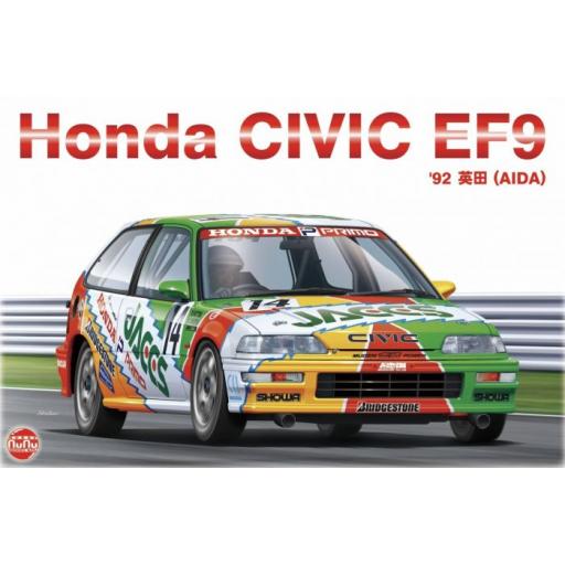 24021 HONDA CIVIC EF9 1992 AIDA 1:24 NUNU AOSHIMA