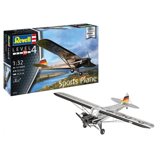 03835 Sports Plane 1:32 Revell