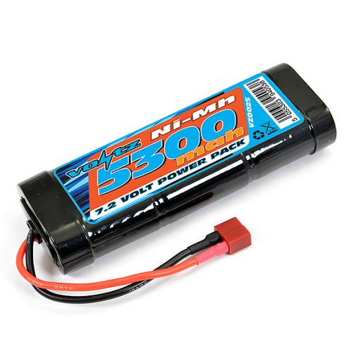 7.2v SUB-C 5300mA NiMH BATTERY WITH DEANS CONNECTOR STICK PACK