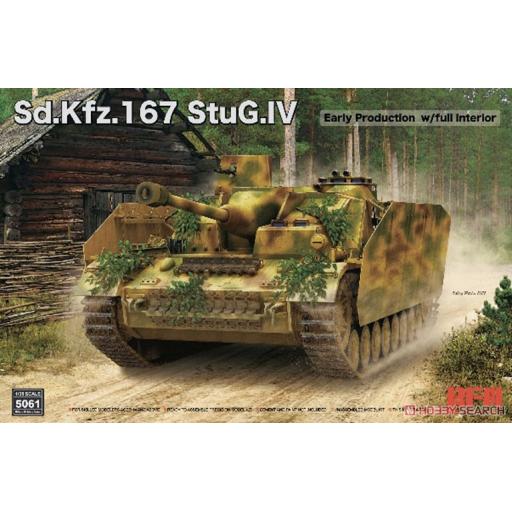 RFM 5061 SD.KFZ.167 STUG IV EARLY PROD W/ FULL INTERIOR 1:35