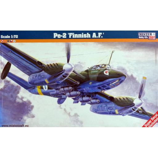 050252 PETLJAKOV PE-2 FINNISH A.F SOVIET BOMBER 1:72 MISTER HOBBY