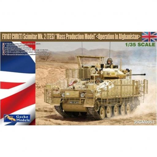 35GM0051 BRITISH CVR(T) SCIMITAR MK2 AFGHANISTAN 1:35 GECKO MODELS