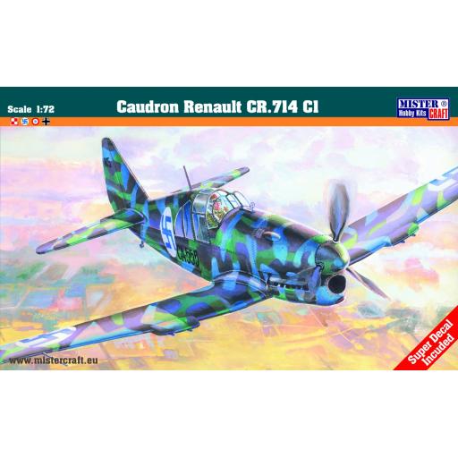 020064 B-06 CAUDRON RENAULT CR.714CI 1:72 MISTER HOBBY