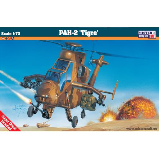 040598 D-59 EC-655 SPANISH TIGRE ATTACK HELICOPTER 1:72 MISTER HOBBY