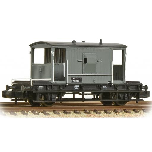 377-526D 20 TON BRAKE VAN BR GREY GRAHAM FARISH