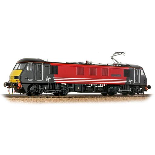 32-615 CLASS 90 90004 CITY OF GLASGOW VIRGIN TRAINS (ORGINAL) BACHMANN (21 DCC)
