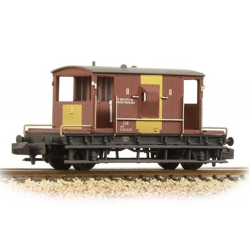 377-530 20 TON BRAKE VAN BR BAUXITE (WEATHERED) GRAHAM FARISH