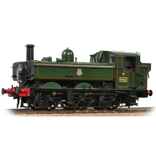 31-639 GWR 64XX PANNIER TANK 6421 BR LINED GREEN EARLY EMBLEM (6 DCC)