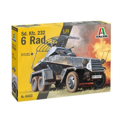 6433 SD.KFZ.232 6 RAD 1:35 ITALERI