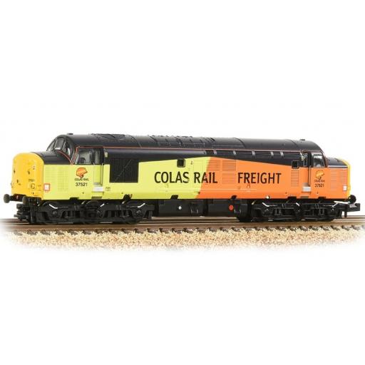 371-173 CLASS 37/5 37521 COLAS RAIL FREIGHT (6 DCC)