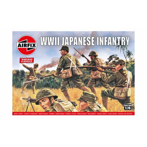 A00718v WW2 JAPANESE INFANTRY 1:76 AIRFIX VINTAGE
