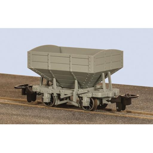GR-340UG GLT SNAILBEACH DISTRICT 4 WHEEL GREY HOPPER WAGON PECO OO-9