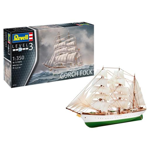 05432 GORCH FOCK 1:350 REVELL