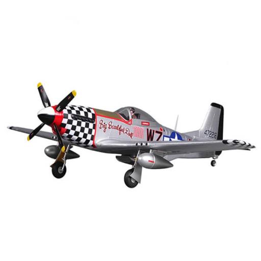 FMS P-51 800mm PNP ARTF W/ REFLEX GYRO FMS016P-REFV2 BIG BEAUTIFULL DOLL