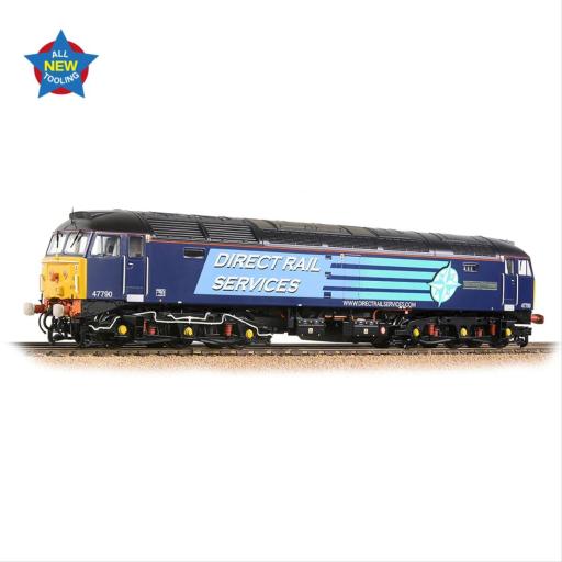 35-432 CLASS 47/7 47790 GALLOWAY PRINCESS DRS COMPASS (DCC READY) BACHMANN