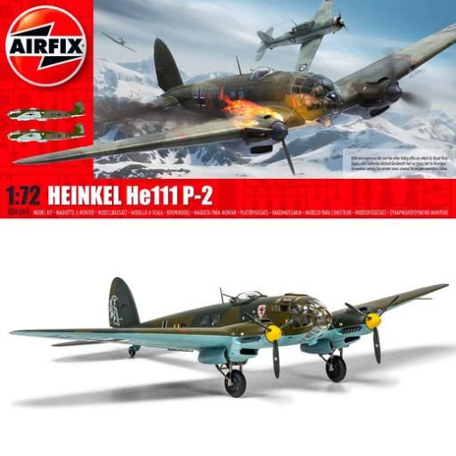 A06014 HEINKEL He111 P-2 1:72 AIRFIX