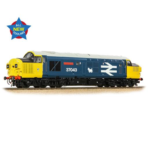 35-335 CLASS 37/0 37043 LOCH LOMOND BR BLUE LARGE LOGO (PLUX 22 DCC)