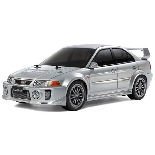 58713 TAMIYA MITSUBISHI LANCER EVOLUTION V TT-02 4WD 1:10 CAR KIT