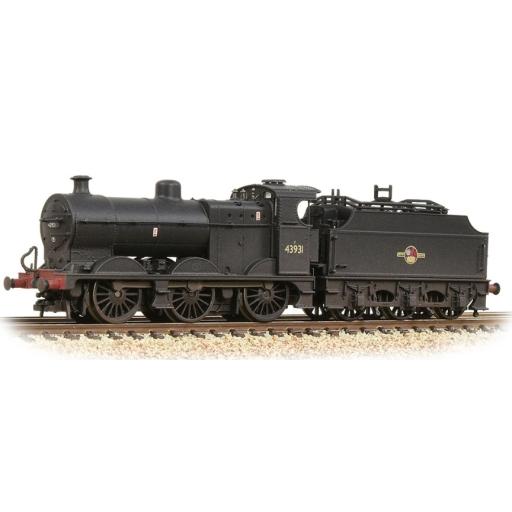 372-065 MR 3835 CLASS 4F 43931 BR BLACK LATE CREST WEATHERED (NEXT 18 DCC)