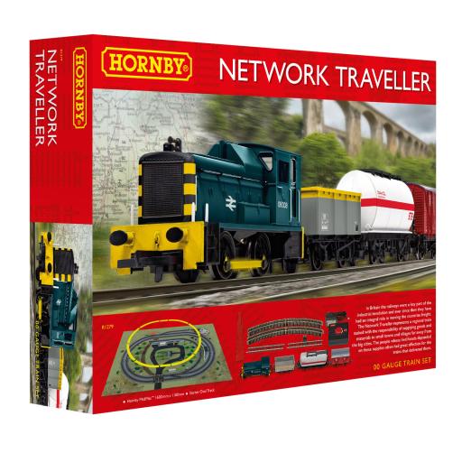 R1279 HORNBY NETWORK TRAVELLER TRAIN SET