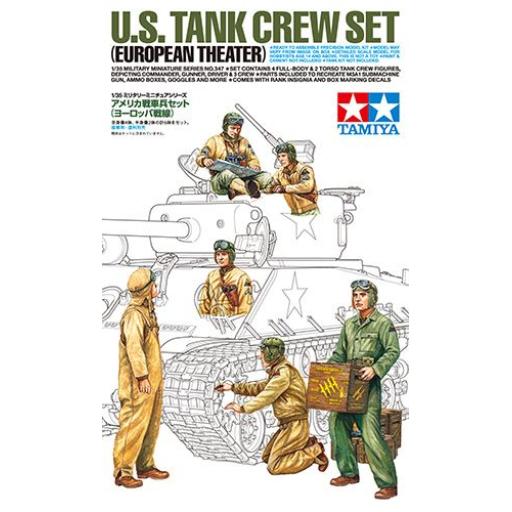 35347 U.S TANK CREW SET FIGURES