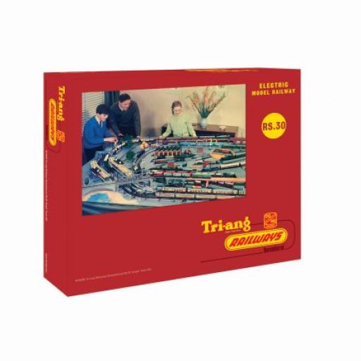 R1285 RS30 TRI-ANG REMEMBERED CRASH TRAIN SET