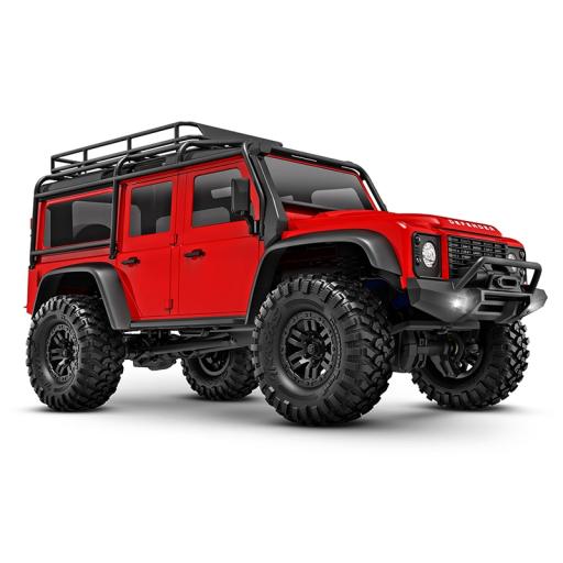 TRAXXAS TRX-4M MICRO CRAWLER RED LAND ROVER DEFENDER 1/18 RTR TRX97054