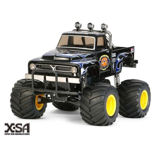 46705 TAMIYA X-SA MIDNIGHT PUMPKIN PRE-BUILT 1:10 CAR REQUIRES RADIO,BATTERY,CHARGER