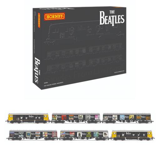 R3954 THE BEATLES SINGLES FROM LIVERPOOL TRAIN PACK
