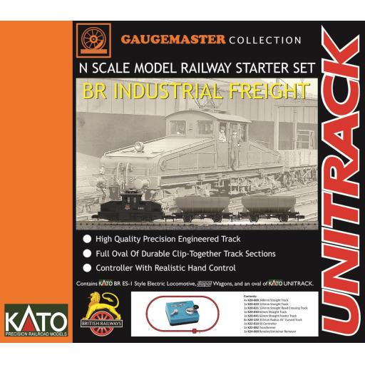 GM2000105 KATO BR INDUSTRIAL FREIGHT N GAUGE STRARTER TRAIN SET