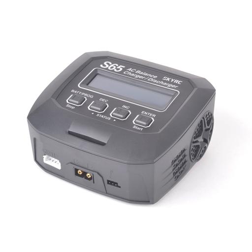 SKYRC S65 LIPO 2-4s & NIMH 6-8s 6amp AC CHARGER ( NO CHARGE LEADS INCLUDED )