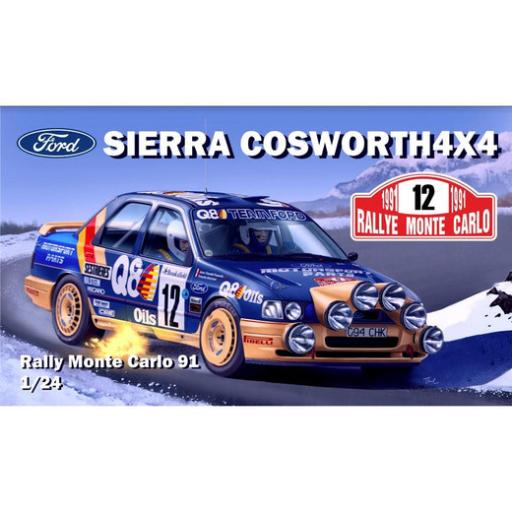 DMK-001 FORD SIERRA COSWORTH 1991 MONTE CARLO RALLY 4x4 1:24 DM MODELS