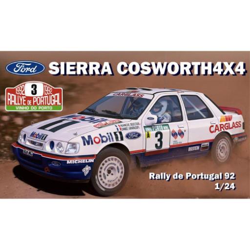 DMK-002 FORD SIERRA COSWORTH 1992 PORTUGAL RALLY 4x4 1:24 DM MODELS