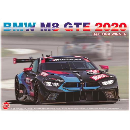 24036 BMW M8 GTE 2020 DAYTONA WINNER 1:24 NUNU PLATZ