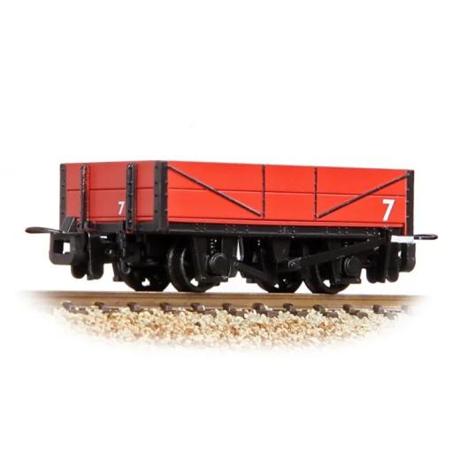 393-151 RNAD REBUILT OPEN WAGON WELSH HIGHLAND RED