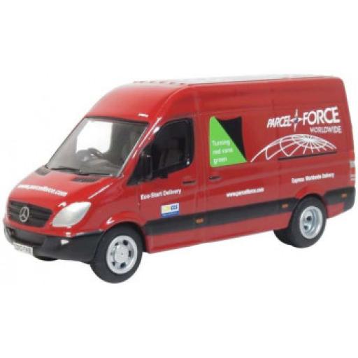 76MSV005 MERCEDES SPRINTER PARCELFORCE 1:76 OXFORD