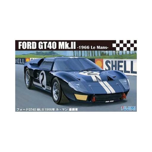 126043 FORD GT40 1966 LE MANS WINNER 1:24 FUJIMI