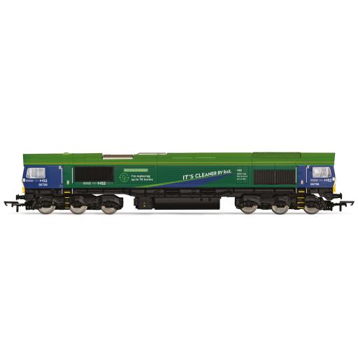 R30151 GBRF CLASS 66 THE GREEN PROGRESSOR 66796 Co-Co (8 DCC)