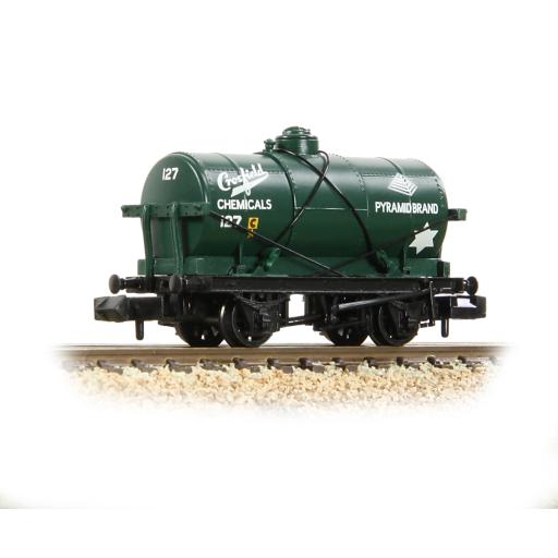 373-659 14T CROSSFIELD CHEMICALS GREEN TANK WAGON