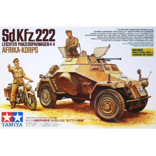 35286 SD.KFZ.222 LEICHTER PANZERSPAHWAGEN AFRIKA 1:35 TAMIYA