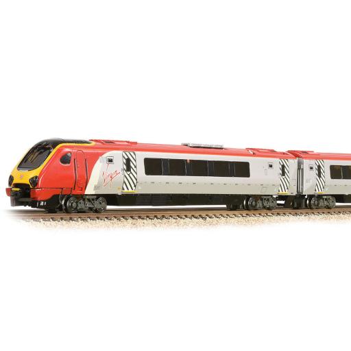 371-680 CLASS 220 4-CAR DEMU 220018 DORSET VOYAGER VIRGIN TRAINS REVISED (6 DCC)