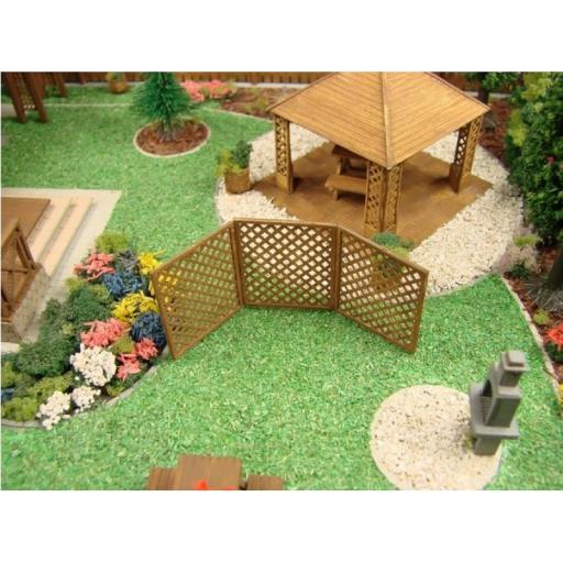 RMHO:014 GARDEN PARTITION II 1:87 RAILWAY MINIATURES