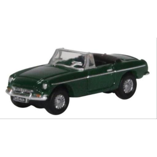 NMGB003 MGB ROADSTER BRITISH RACING GREEN N GAUGE OXFORD