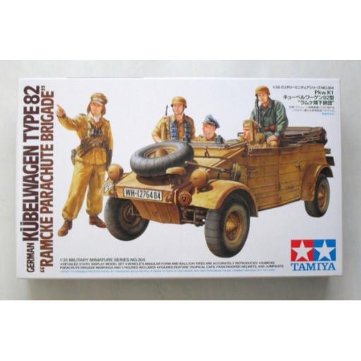 35304 GERMAN KUBELWAGEN TYPE 82 RAMCKE PARACHUTE BRIGADE 1:35 TAMIYA