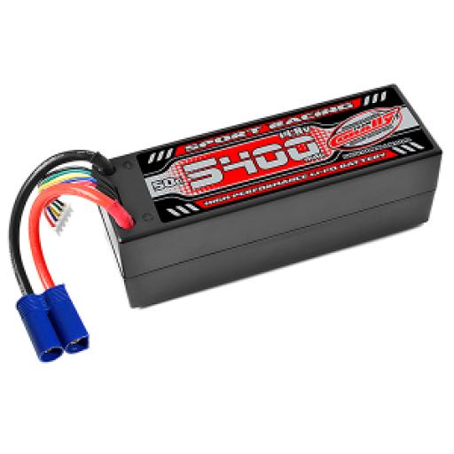 14.8V 5400mA 50c LI-POLY BATTERY HARD CASE EC5