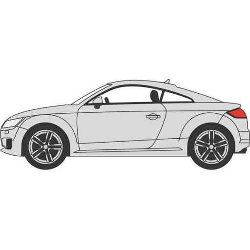 76TT003 AUDI TT COUPE 1:76 OXFORD FLORET SILVER