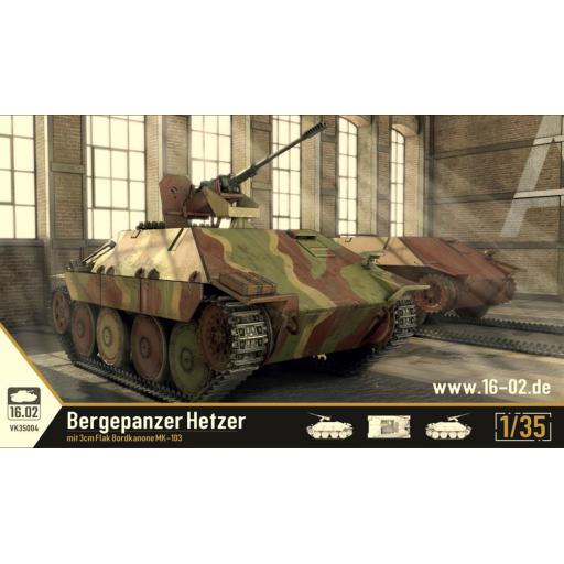 VK35004 GERGEPANZER HETZER MIT 3cm FLAK 1:35 CUSTOM SCALE
