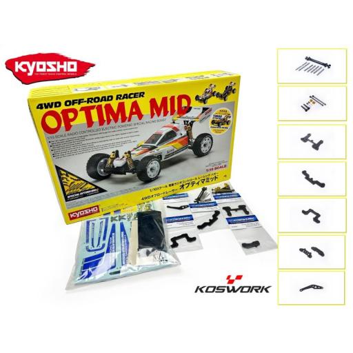 30622KE KYOSHO KOSWORK SPECIAL OPTIMA MID 4WD 1:10 KIT